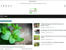 Tablet Screenshot of giamcanlananh.com